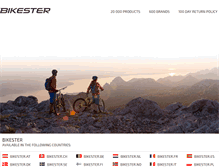 Tablet Screenshot of bikester.com